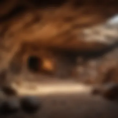 Early Social Structures in Cave Dwellings Depiction of early social structures in cave dwelling