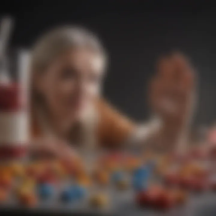 Infographic showcasing risk factors associated with pre-diabetes