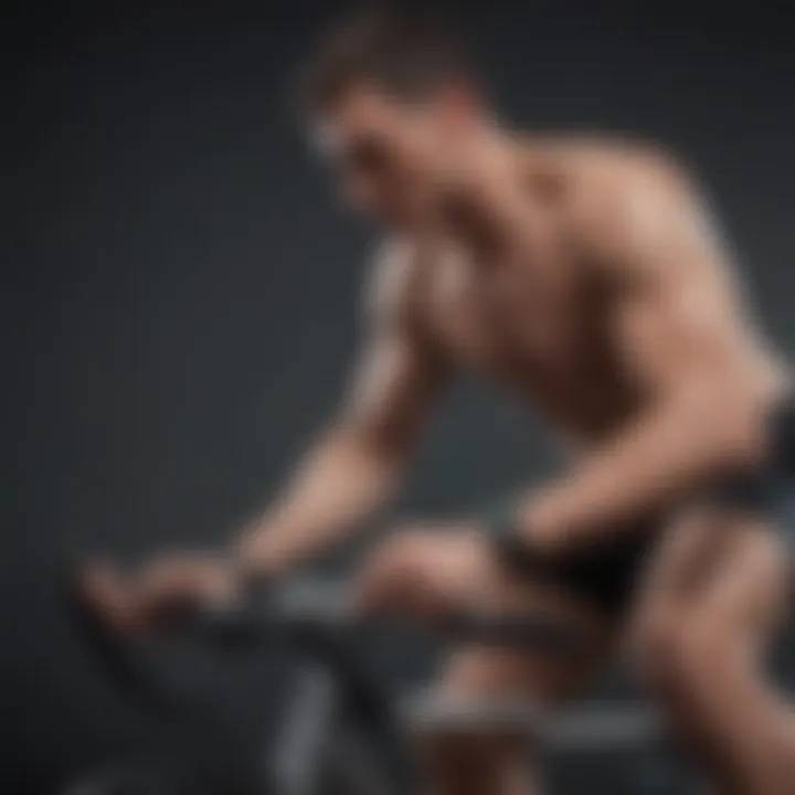 Visualization of different types of exercises beneficial for blood pressure