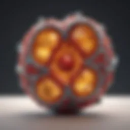 Cholesterol molecule structure