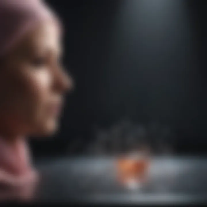 A visual graph depicting the ethical implications of cancer research.