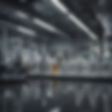 Future Directions in Lithium Research A research lab with scientists exploring new treatments.