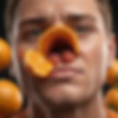 Vitamin C and Immune Function Immune system illustration depicting vitamin C's role