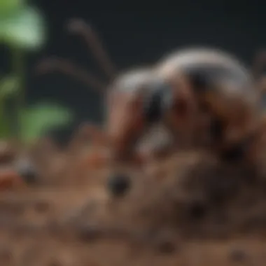 Lifecycle of the Ant Colony Queen Diagram illustrating the lifecycle of the ant colony queen