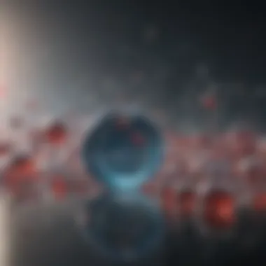 Antimicrobial Agents in Action Representation of antimicrobial agents targeting bacteria