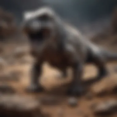 Artist's Interpretation of Extinction Events An artist's interpretation of extinction events