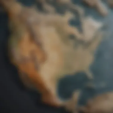 Global Map of Notable Fossil Discoveries Map showcasing notable fossil discovery locations worldwide