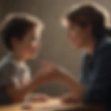 Significance of Early Intervention A caregiver interacting with a child, illustrating the importance of early intervention.