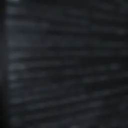 Visual representation of a command line interface on a computer screen