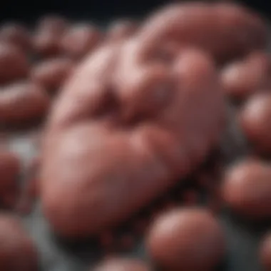 Visual representation of liver function and bilirubin processing