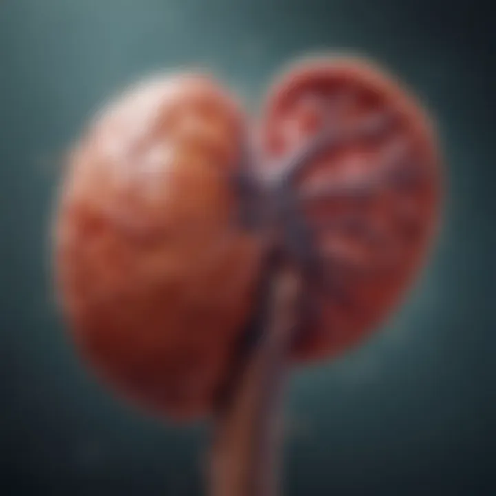 Visual representation of various treatment strategies for managing kidney metastases.