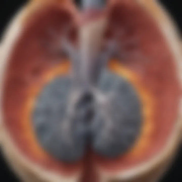 CT scan highlighting a 4mm noncalcified pulmonary nodule