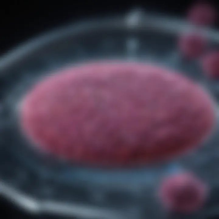 An analytical chart depicting the advancements in pancreatic cancer research and treatment.