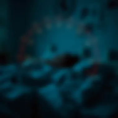 Disruption of Sleep Cycles During Withdrawal Illustration of sleep cycle affected by substance withdrawal