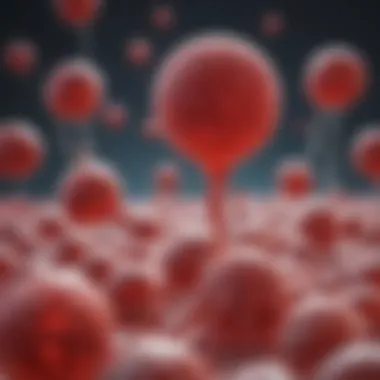 Diagram depicting the role of platelets in hemostasis