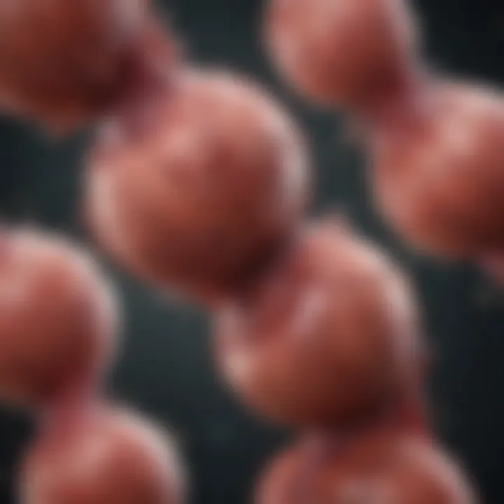 Visual representation of different types of thrombosis
