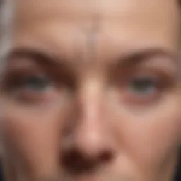 Diagram illustrating the coronal suture and its significance in craniosynostosis