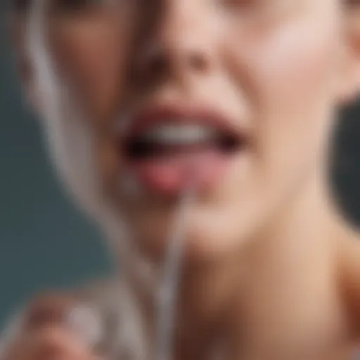 Illustration of vaginal suppositories in a medical context