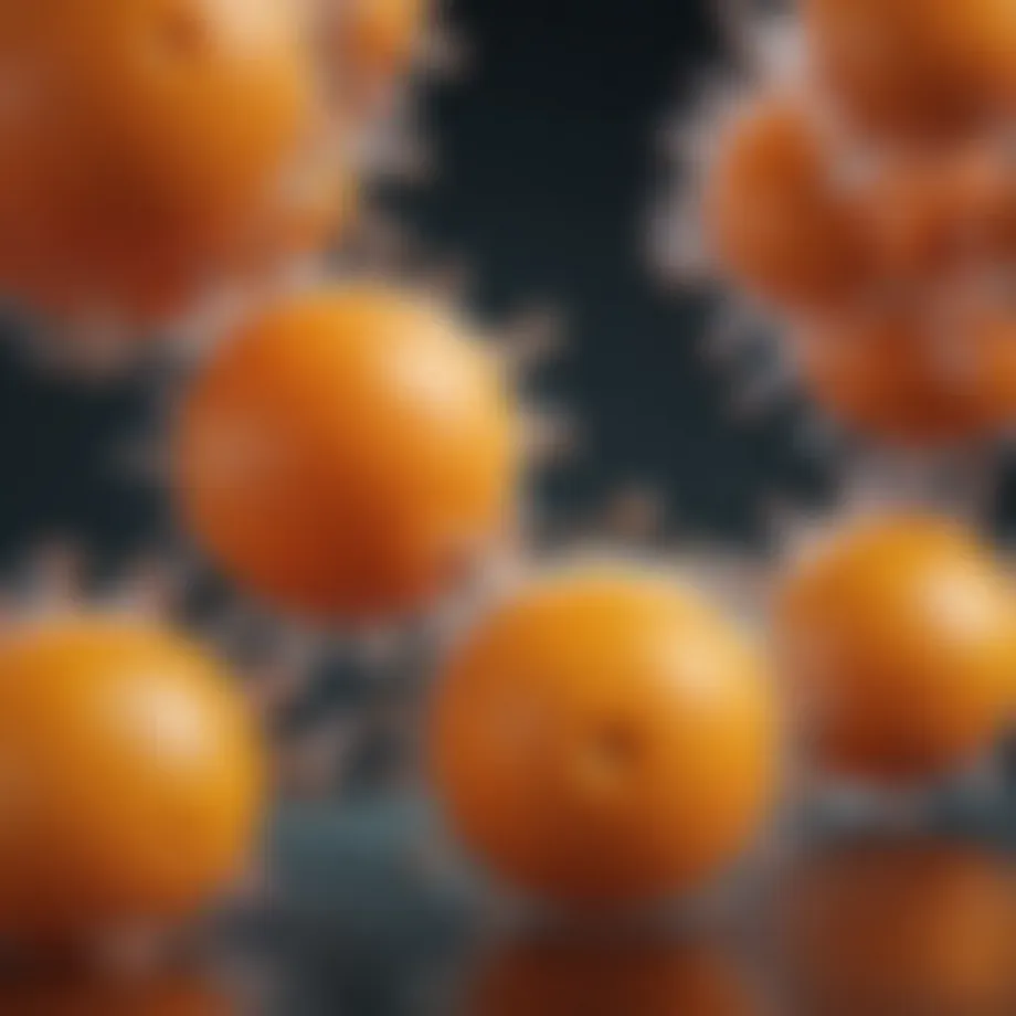 Molecular structure of Vitamin C