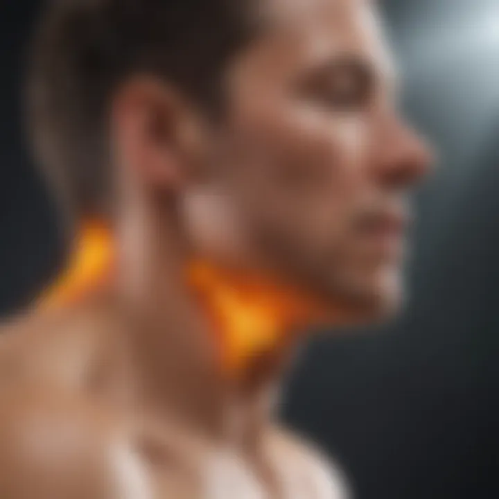 Visual representation of vitamin D absorption process in the body