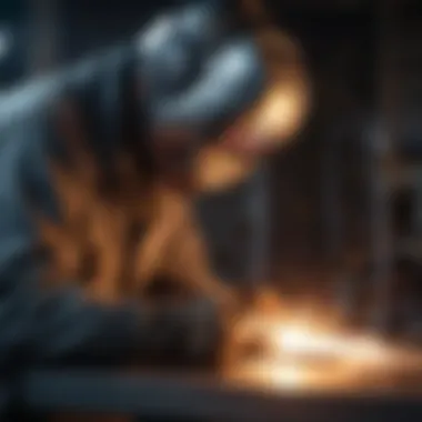 Precision in Aluminium Welding Techniques A welder executing a precise aluminium weld