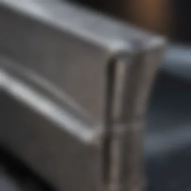 Close-up of weld joint demonstrating quality and finish